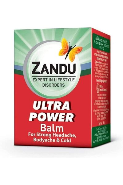 Zandu Emami Limited Balm Ultra Power Ayurvedic Remedy for Strong Headache, Body Ache, Cold (8ml)