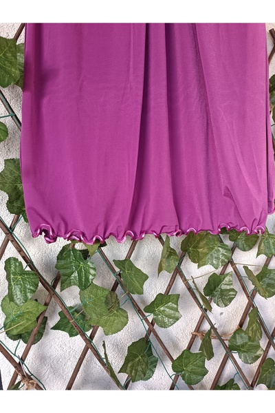 Blotch Premium Lycra Fuchsia Color Lycra Sandy Jersey Shawl