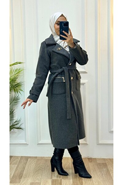 Tebrikler tekstil New Season Women's Winter Midi Coat Model G3508