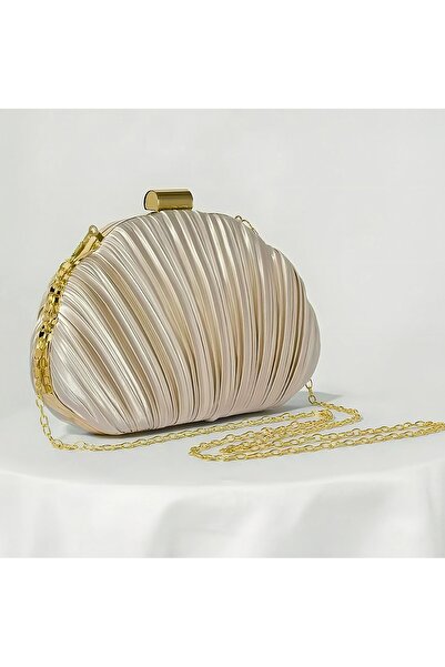 RED VELVET Oyster Model Satin Stylish Bag