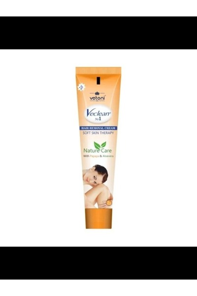 Vetoni VeClean No 1 Hair Removal Cream Soft Skin Therapy With Papaya & Aloevera (Pack of 12 Pieces)