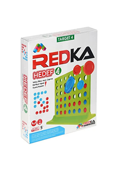 Zarif İnci Target 4 Mind Game 42-Hole Two-Color Logic Developing Game for Age...