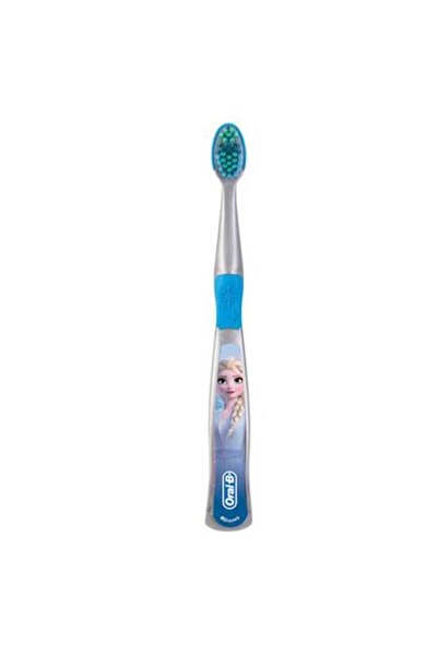 Oral-B Periuță de dinți pentru copii, Oral-B, Frozen, Elsa, vârsta 3+, protec...