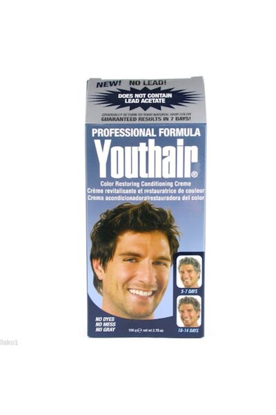 Youthair Crema Repigmentare Par Alb, Youthair, Rezultate in 3 Saptamani, Formula Fara Plumb, Flacon 106ml