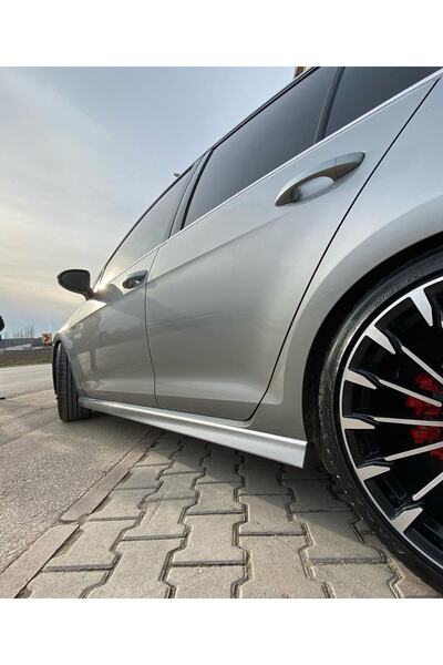 bestuning Volkswagen Golf 7 R Yan Marşpiyel 2012-2019 (Plastik) Boyasız