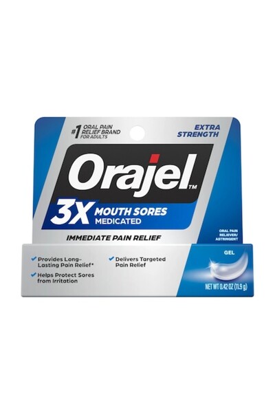 Orajel Gel analgezic, Orajel, pentru ameliorarea durerii cauzate de iritațiil...