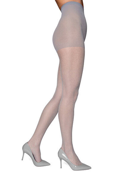 PETRA-ELISA Dress Lycra 10 DEN Illusion, Gray, L