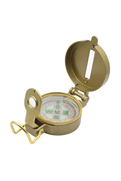 Zamo Směrový kompas, Zamo, vintage vzhled, přesný, s lupou, průměr 45 mm, zla...