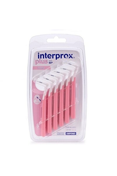 Dentaid Set 6x Periuțe interdentare, Dentaid, Interprox Plus, Unghi L 90°, Fo...
