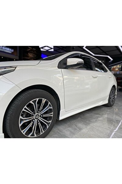 bestuning Toyota Corolla Custom Yan Marşpiyel 2013-2018 (Plastik) Boyasız