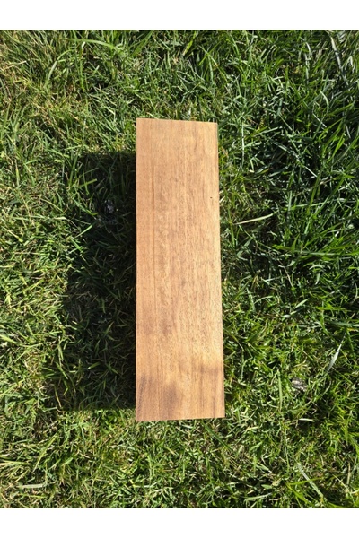 F&S WoodArt Iroko 57 X 17.5 X 8.5 cm Diy! Hobby DIY Wood Carving Lathe Cutting Board 1 Piece Wiped Clean Timber