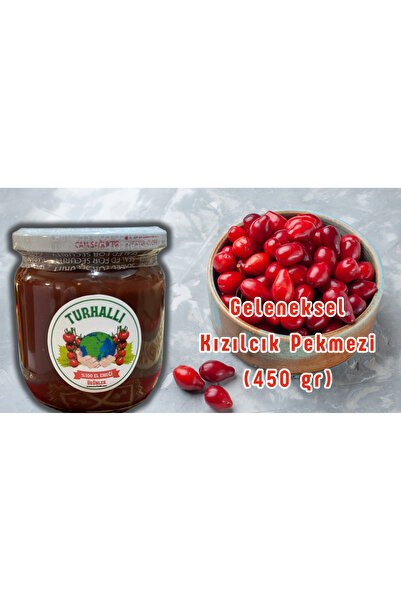 Turhallı Geleneksel Ürünler Geleneksel Tokat Kızılcık Pekmezi (700 GR)