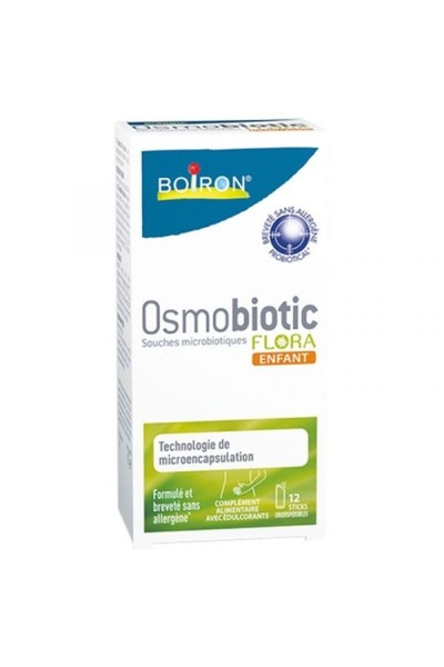Boiron Supliment pentru copii, Boiron, Osmobiotic, Flora, cu tulpini osmobiot...
