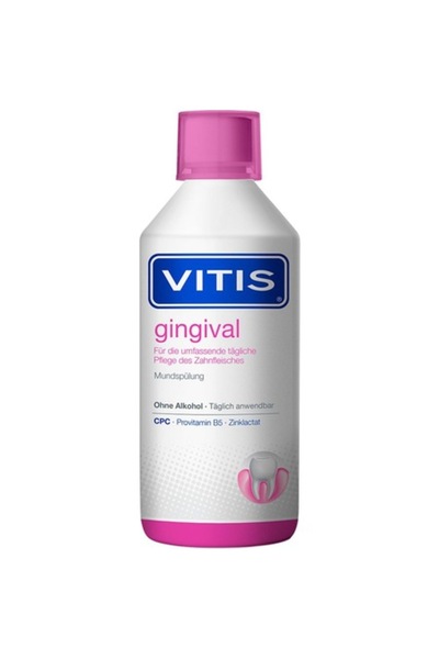 vitis Gingival Mouthwash, Alcohol-Free, 500ml