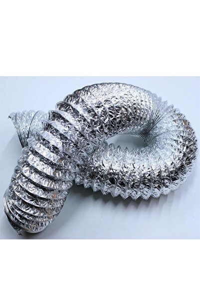 AZİM 1.kalite lüks telli esnek 12lik davlumbaz / aspiratör borusu 3 mt