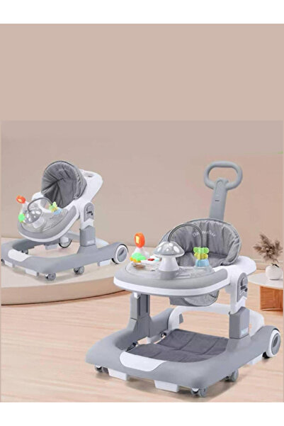 Other Foldable Multi-Functional Baby Walker – With Flexible Wheels, Adjustable Height, and Padded High