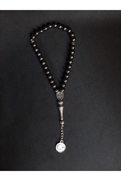 MRYart Hematite Stone Natural Stone Style Prayer Beads