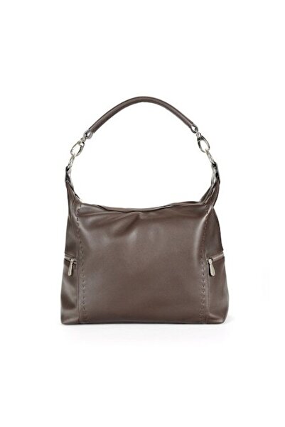 ANNA FELLINI Geantă de damă din piele, ANNA FELLINI, Dora Pouch, maro închis,...