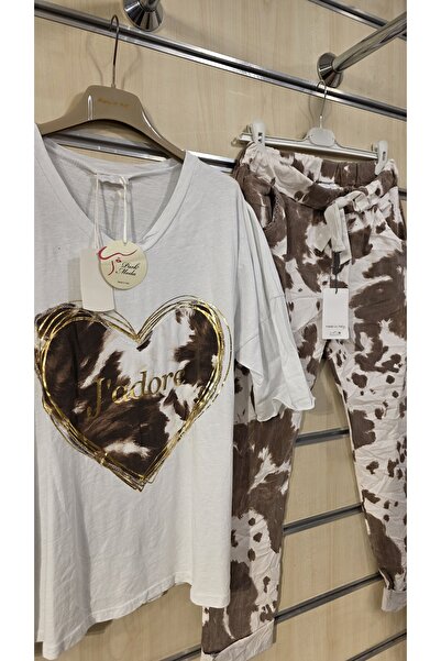 Park Moda Italian Top and Bottom 2-Piece Set Tie-Dye Pattern