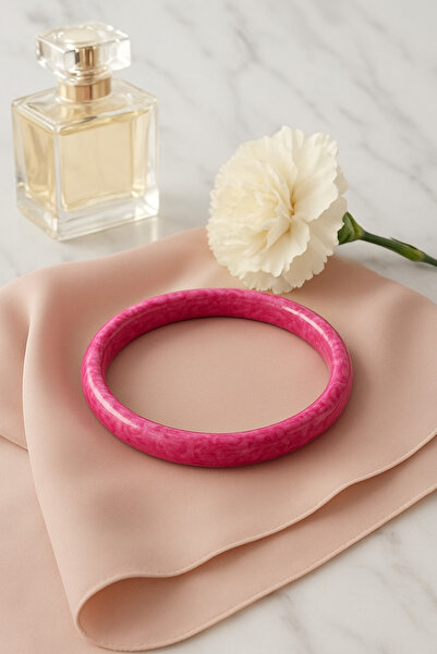 Pelin Kemik Bileklik Mika Bilezik Pembe bilezik