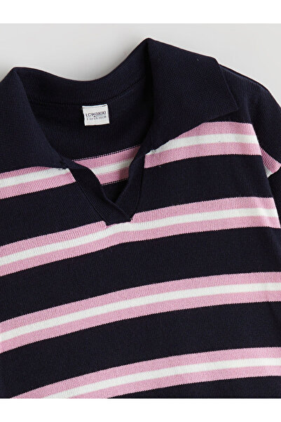 LC Waikiki Create Your Style |   Polo Neck Girls' Knitwear Sweater