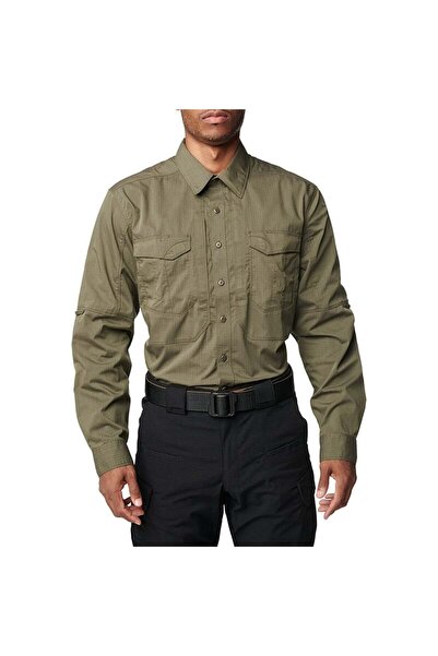 5.11 STRYKE SHIRT KOYU YESIL GOMLE
