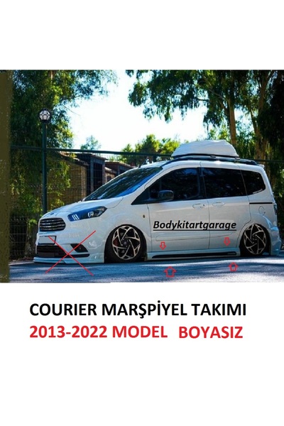 Bodykitartgarage COURIER RGR MARŞPİYEL TAKIM(BOYASIZ)FİBERGLASS