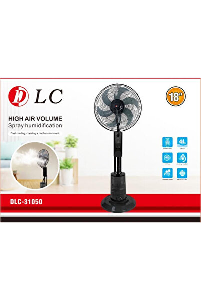 DLC 4L Water Mist Cooling Fan with Remote Control