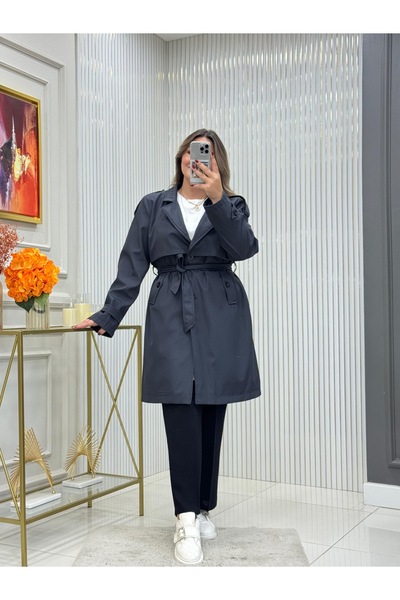 GK Bondit Fabric Trench Coat