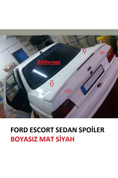 Bodykitartgarage ESCORT SEDAN IŞIKLI SPOİLER(BOYASIZ)FİBERGLASS