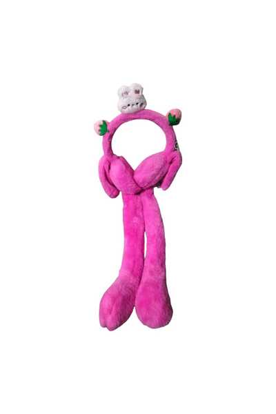 Aware Time Children's Plush Figured Movable Ear Movable Sound Winter Earmuff