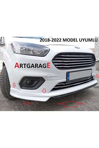 Bodykitartgarage COURİER MAKYAJLI İNCE ÖN EK(BOYASIZ)FİBERGLASS