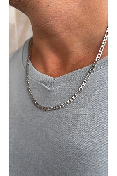 GLOSSY JEWELERY Gümüş - Erkek Zincir Kolye