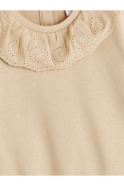 LC Waikiki Crew Neck Girl's Sweatshirt and Tights