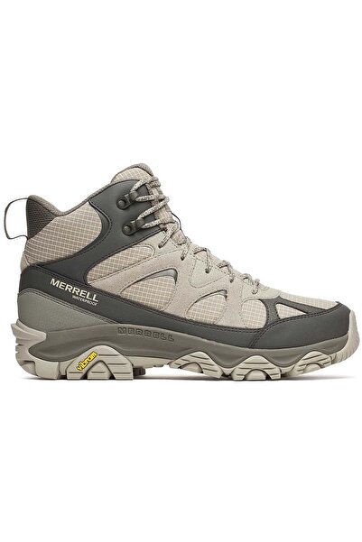Merrell Thermo Snow Mid Wp Wibram Sole Waterproof Unisex Boots Khaki