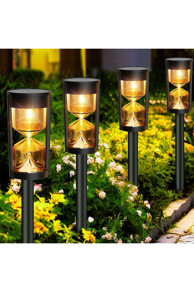 OEM Solar lights for garden, driveways, waterproof, outdoor set of 4 lights