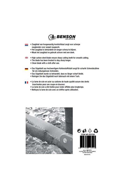 Benson Fierastrau de taiat pliabil