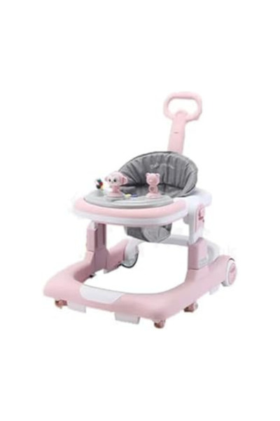 Other 3-in-1 Musical Baby Walker – Adjustable Multi-Functional Design with Play Tray, Lights, Feeding Seat