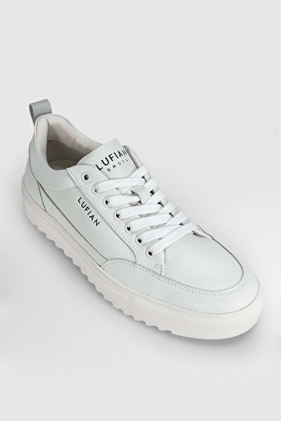 Lufian 112230228 Philip Sneaker Men's Leather Shoes White
