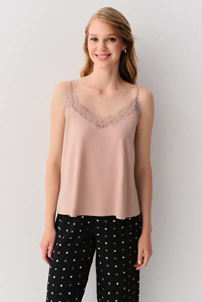 SUWEN Dotty Athlete Pants Pajama Set