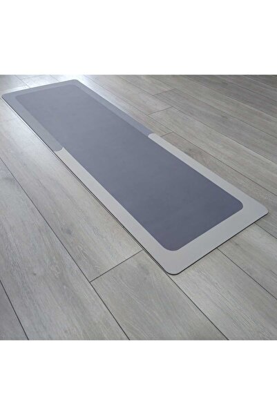 MAİN SHOP 2 Pieces of Unprinted Long Rectangular Bathroom Rug Countertop Magic Water Absorbent Mat 156 X 38cm