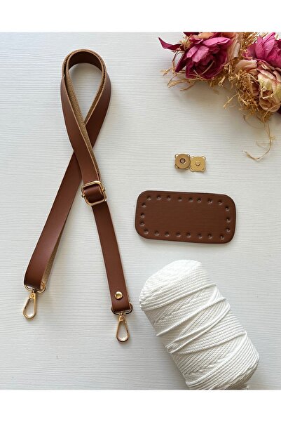 zg hobi aksesuar Knitting Bag Kit - Phone Bag Making Set