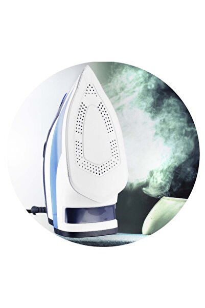 Muller Koch Steam Iron 3000W, Double Ceramic Soleplates, Anti-Calc, Vertical Steaming, MK-6023