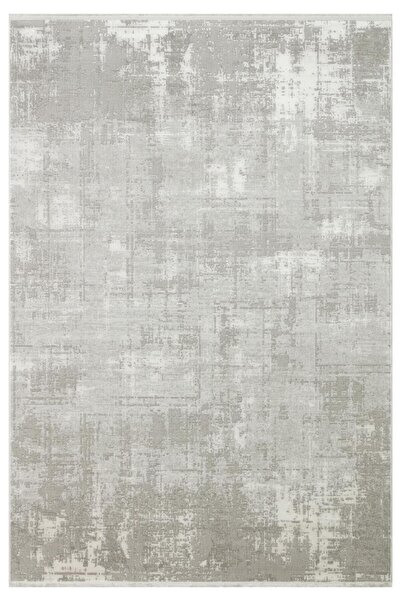 Eko Halı LEONA LNA 01 GREY Yumuşak Tuşeli Hav Toz Vermez Modern Makine Halısı