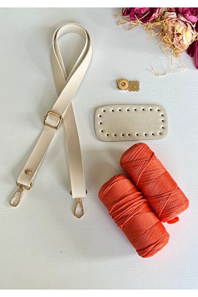 zg hobi aksesuar Knitting Bag Kit - Phone Bag Making Set