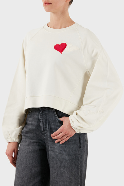 Emporio Armani 100% Cotton Comfort Fit Minimal Patterned Sweat Sweat Ew002122 Af12538 U1144