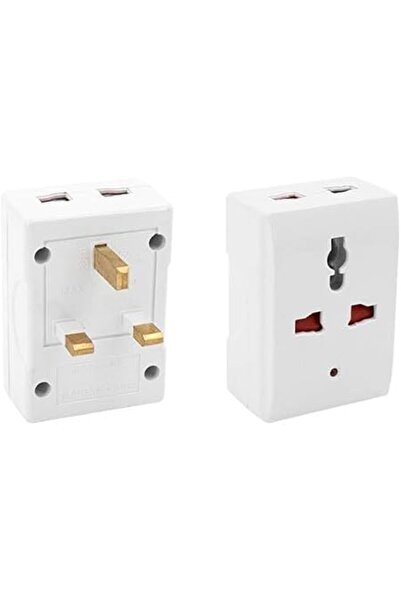 Generic MOMENT 1 Pack Universal AC Power Plug EU/USA/AU to UK GB England AC Power Plug Converter Travel Conveyor