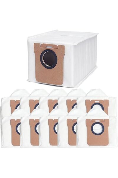 Generic عبوة من 10 أكياس للمكنسة الكهربائية لـ Xiaomi X10+ / X20+ و Dreame L1...