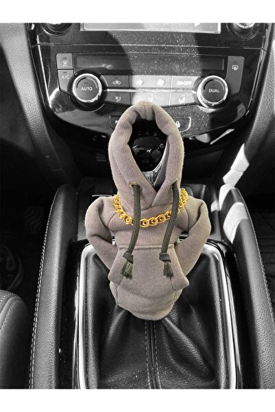 Altınay Gri Vites Hoodie / Araba Aksesuarı / Eğlenceli Ve Koruyucu Tasarım / ...