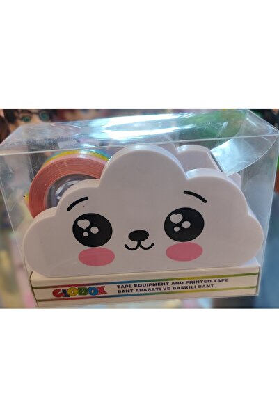 ada çanta kırtasiye Κόφτης ταινίας με φιγούρες πολύχρωμες ταινίες Λευκός AD87491